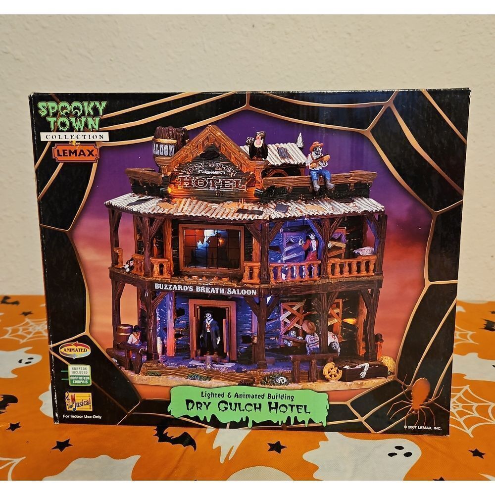 Lemax Spooky Town Buzzards Breath Saloon